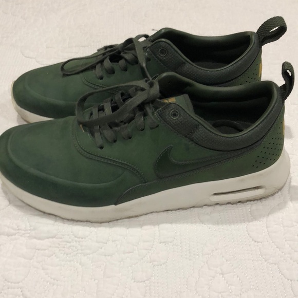 nike thea olive green